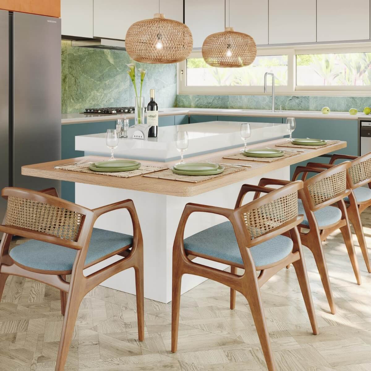 Cozinha com cor: como projetar uma cozinha com alma 