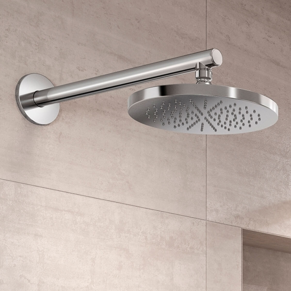 Um bom chuveiro para um banho relaxante