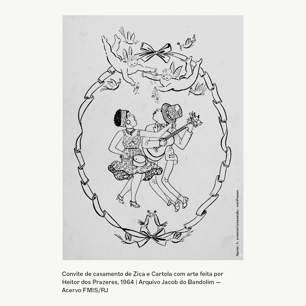 O símbolo do Zicartola:  uma ilustração de  Heitor dos Prazeres1