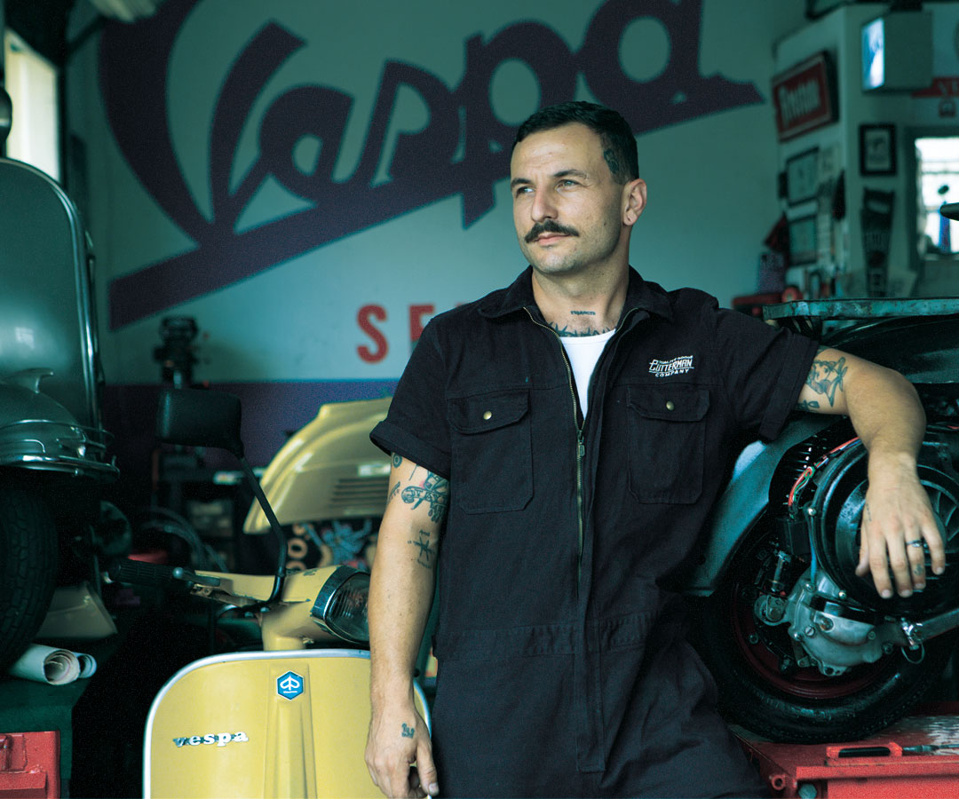 Foto do post Scooters clássicas, rock'n'roll e cultura worker