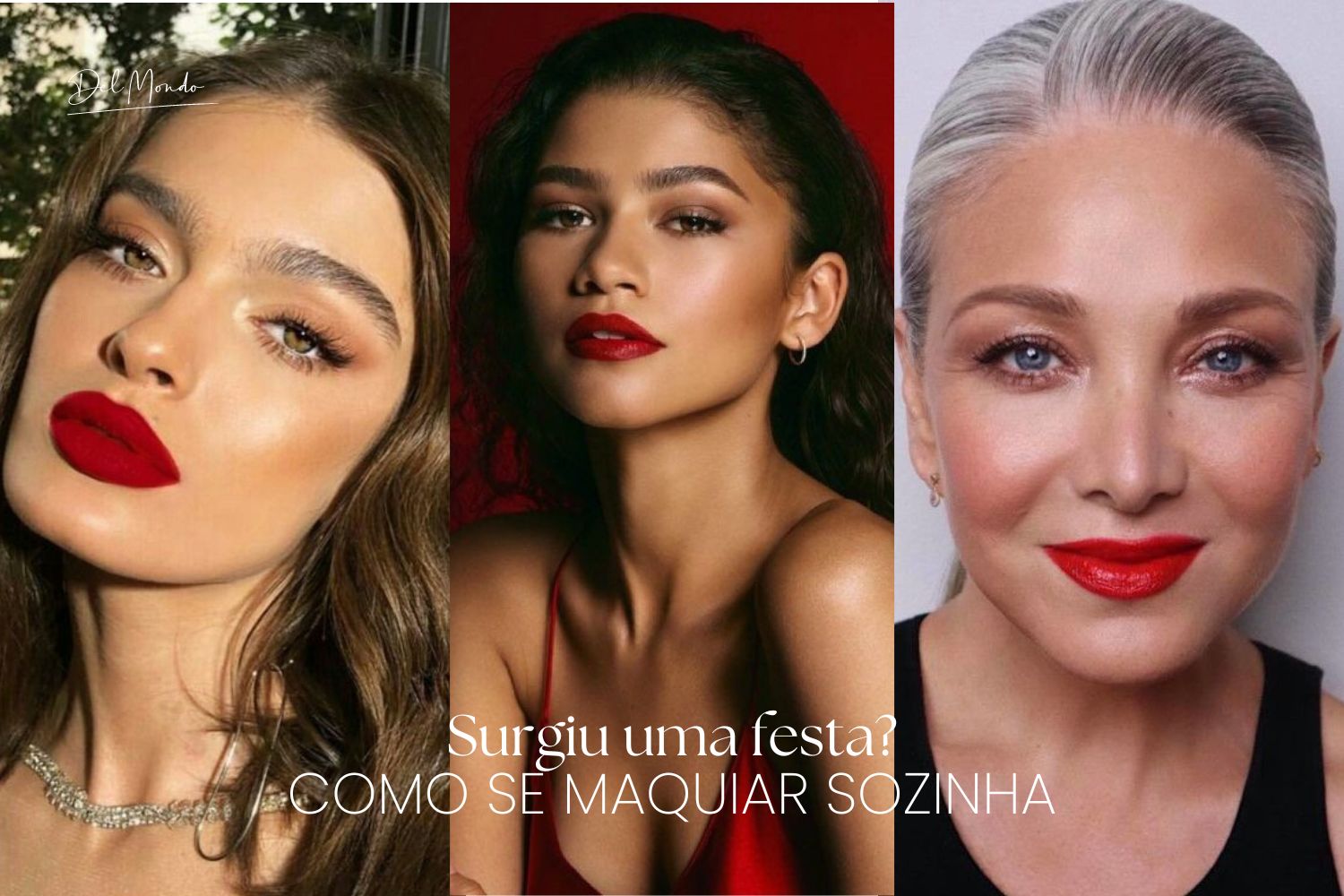 Surgiu uma festa? Como se maquiar sozinha