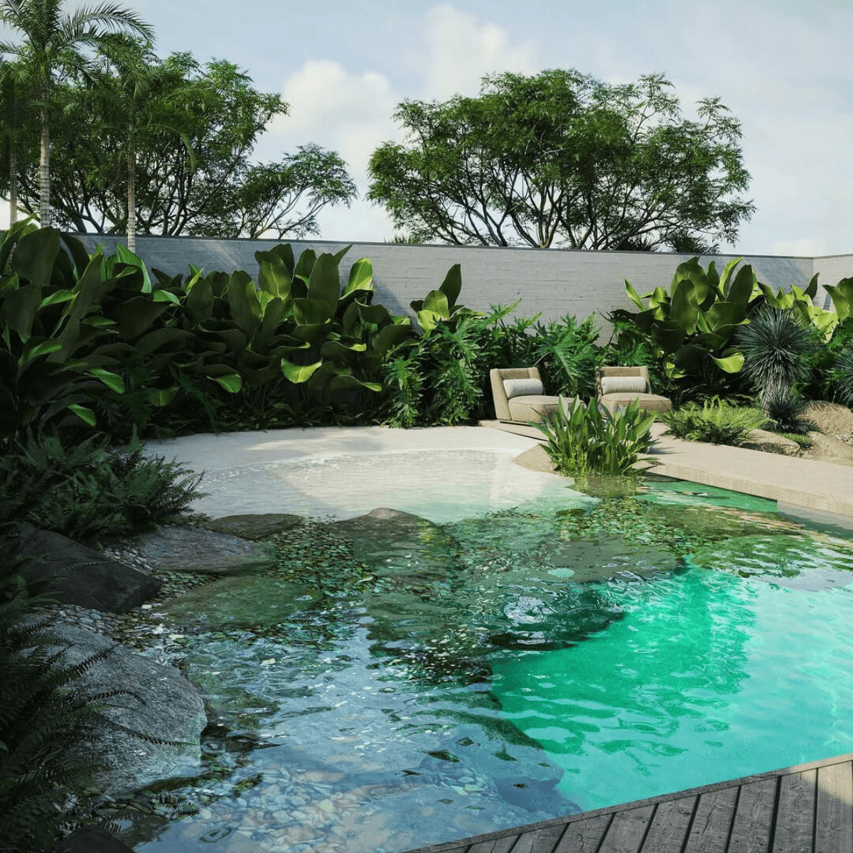 Como Construir uma Piscina Natural ou Lago Artificial em Casa