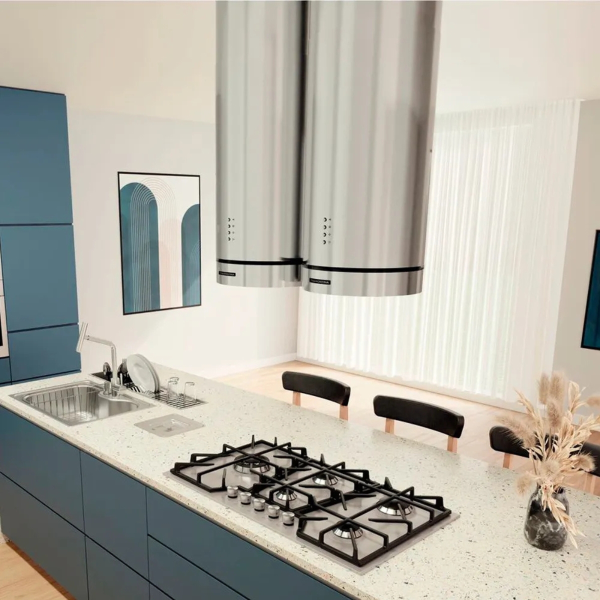 Coifa de Parede ou de Ilha: Qual Combina com Sua Cozinha?