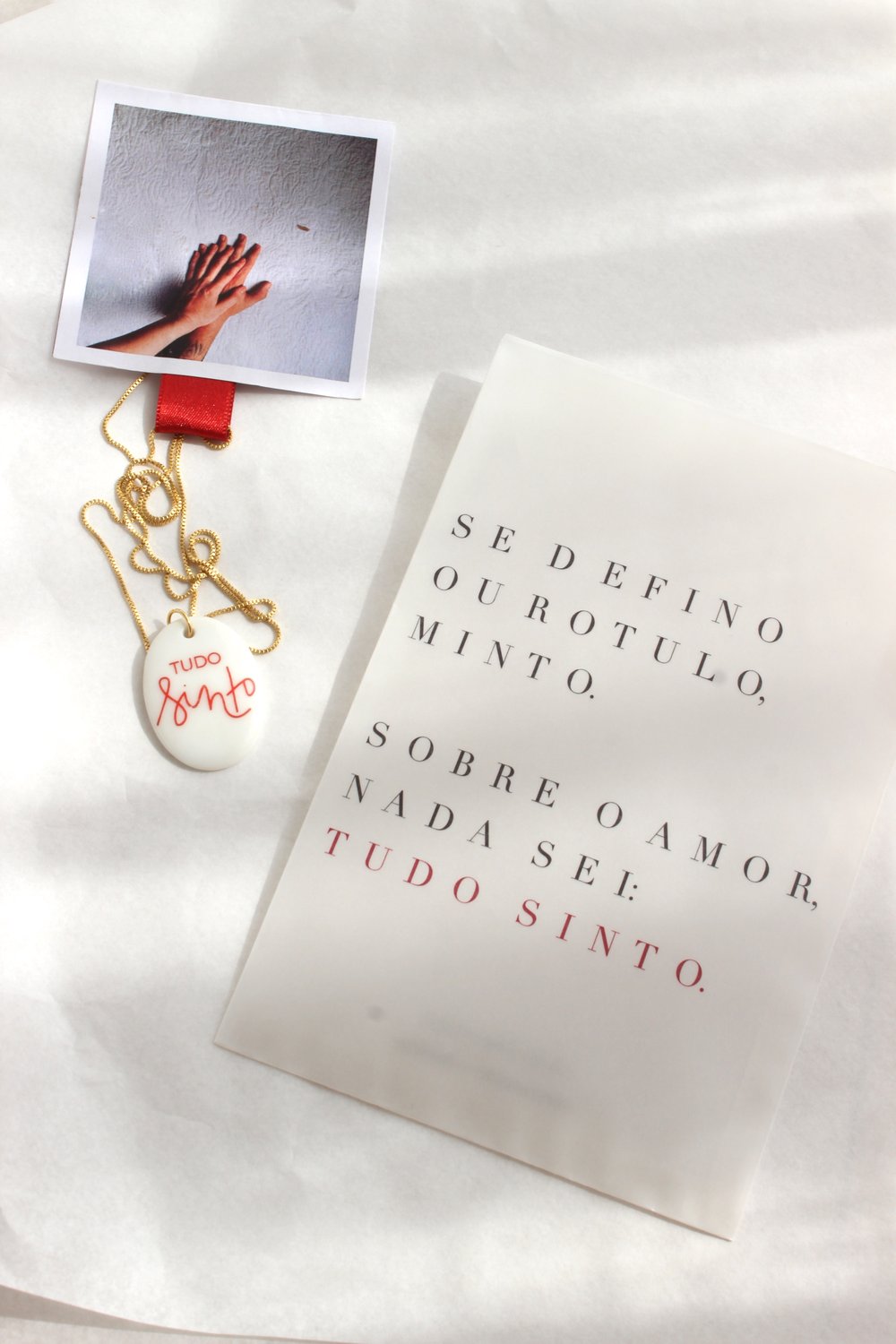 Imagem do Poema tudo sinto