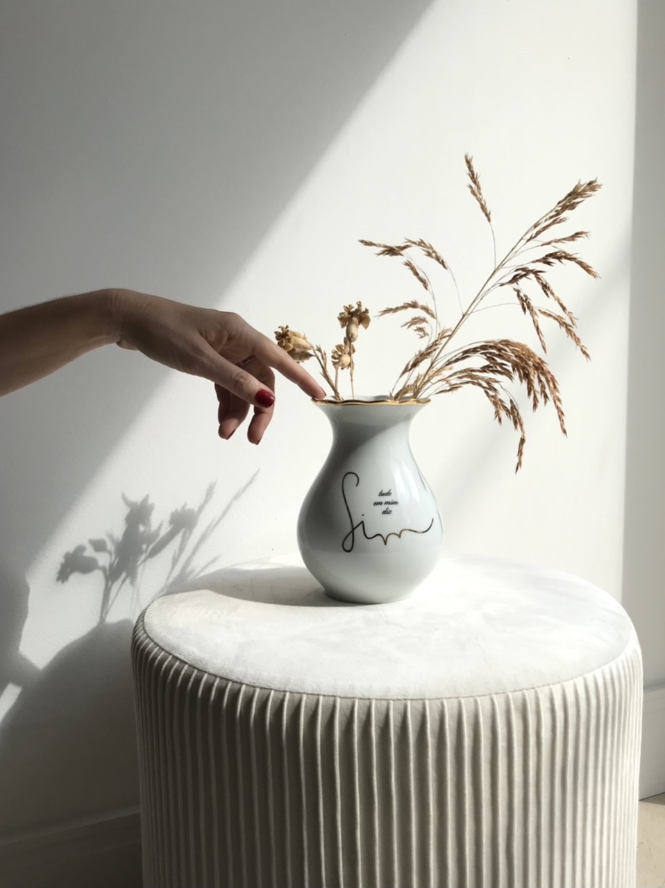 Imagem do Poema Sim - Arquivo