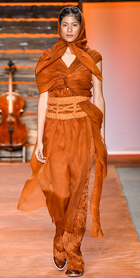 Foto do desfile SPFW N47 2019
