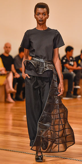 Foto do desfile SPFW N42 2018