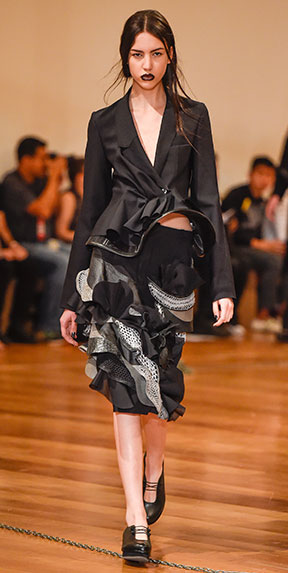 Foto do desfile SPFW N42 2018