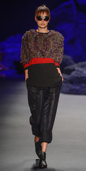Foto do desfile SPFW Inverno 2015