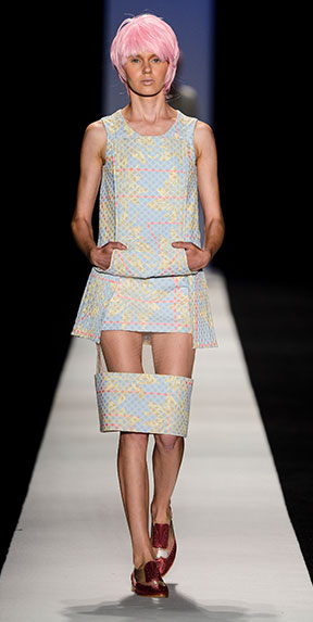 Foto do desfile SPFW Verão 2014
