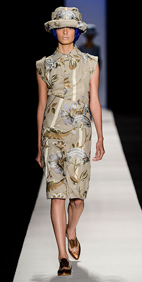 Foto do desfile SPFW Verão 2014