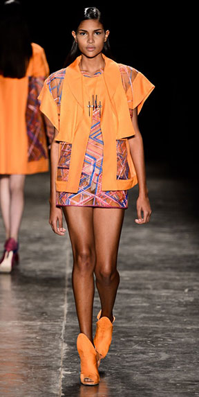 Foto do desfile SPFW Verão 2013