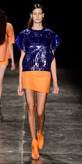 Foto do desfile SPFW Verão 2013
