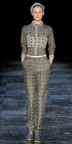 Foto do desfile SPFW Inverno 2012