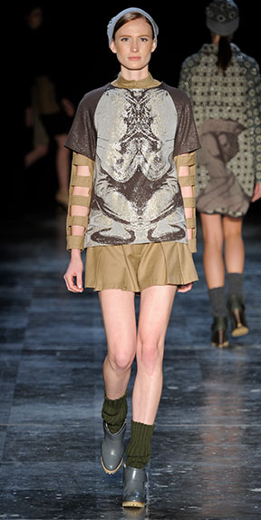 Foto do desfile SPFW Inverno 2012