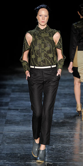 Foto do desfile SPFW Inverno 2012