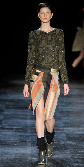 Foto do desfile SPFW Inverno 2012