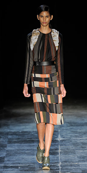 Foto do desfile SPFW Inverno 2012