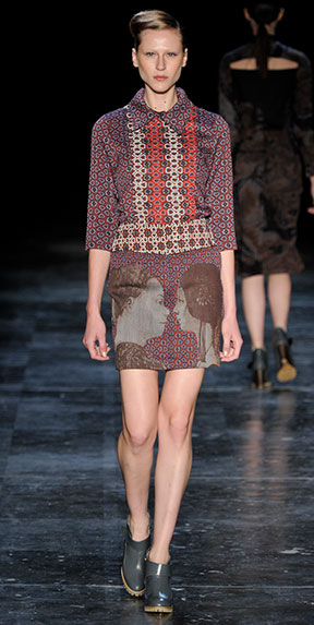Foto do desfile SPFW Inverno 2012