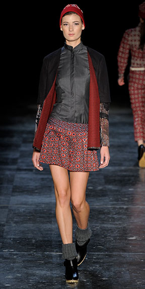 Foto do desfile SPFW Inverno 2012