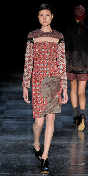 Foto do desfile SPFW Inverno 2012