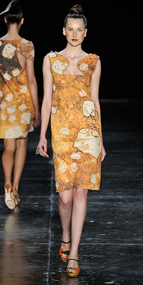Foto do desfile SPFW Verão 2012