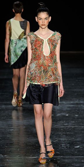 Foto do desfile SPFW Verão 2012