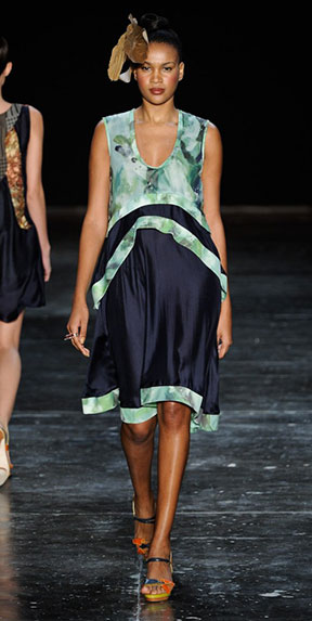 Foto do desfile SPFW Verão 2012