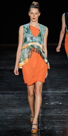 Foto do desfile SPFW Verão 2012