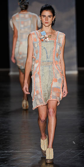 Foto do desfile SPFW Verão 2011