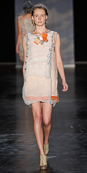 Foto do desfile SPFW Verão 2011