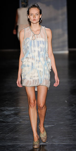 Foto do desfile SPFW Verão 2011