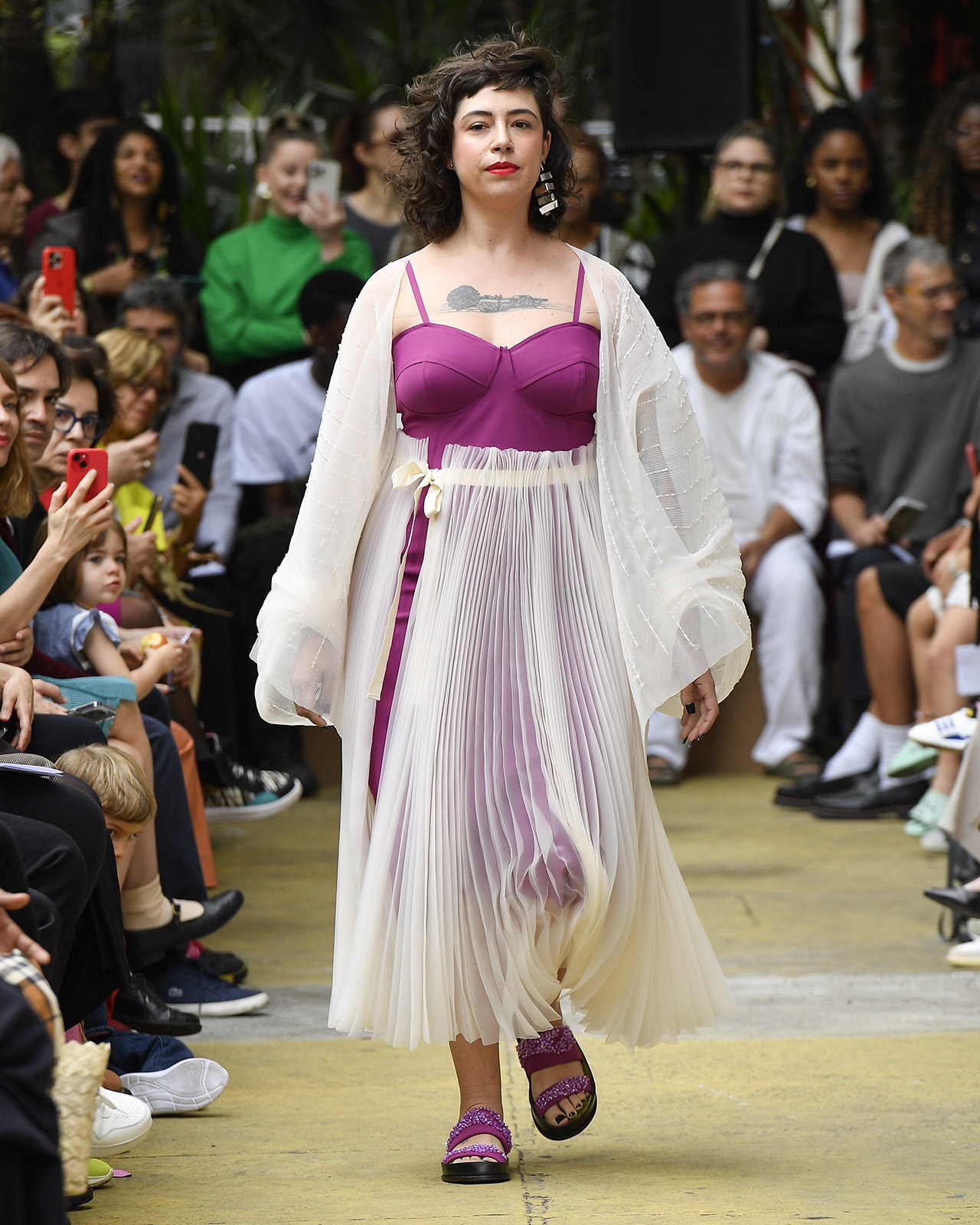 Foto do desfile SPFW N55 2023