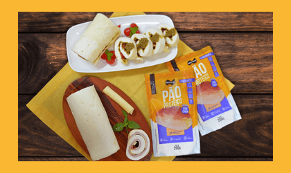 Foto do post Receita de rocambole com massa de Pão Proteico