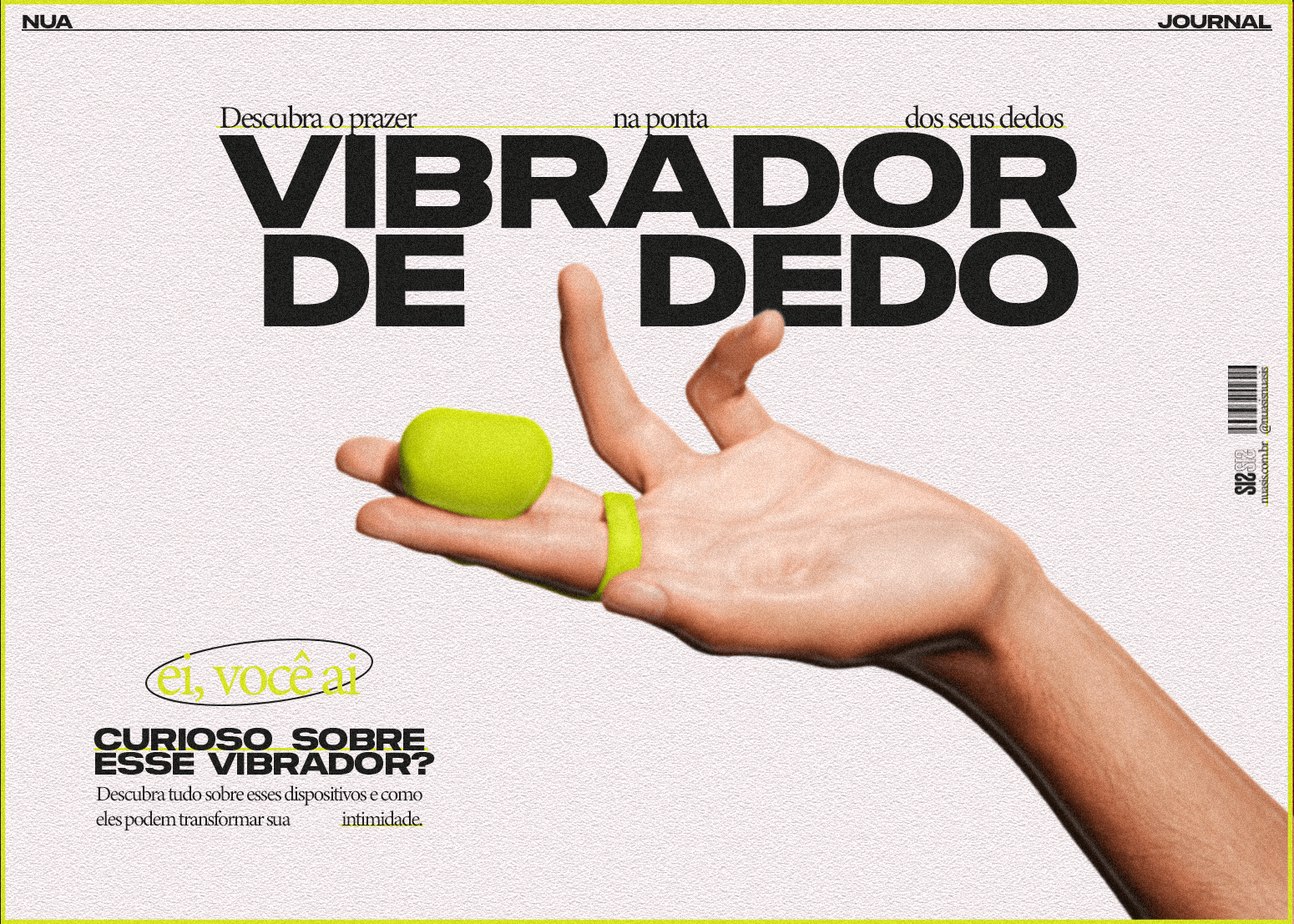 Vibrador de dedo - Descubra o prazer na ponta dos seus dedos!