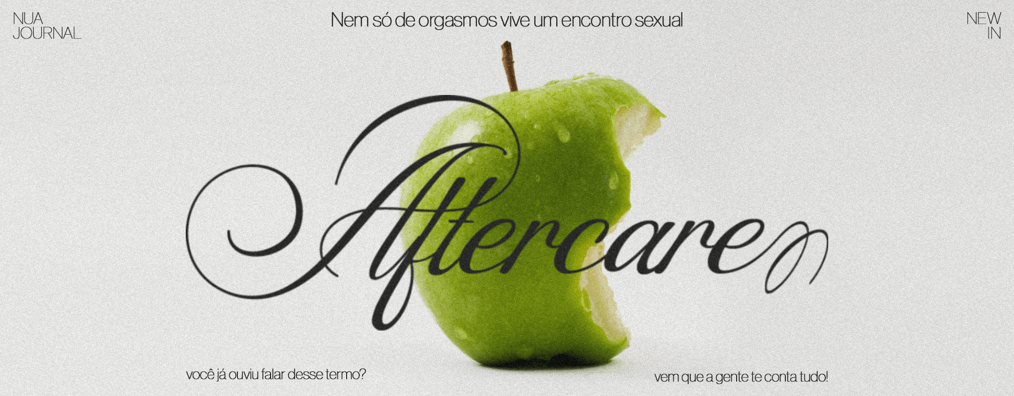 Aftercare, você já ouviu esse termo?cover
