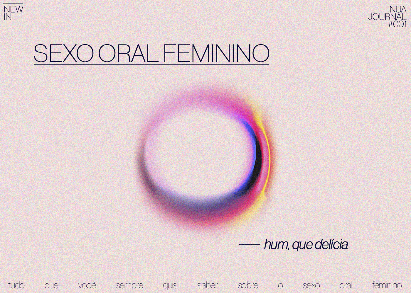 Sexo Oral Feminino: Hum, delícia!