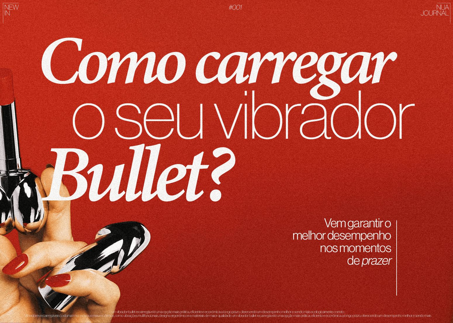 Como carregar o vibrador bullet? Aprenda aqui!