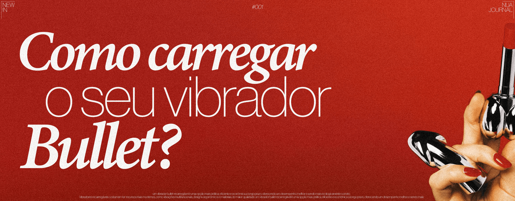 Como carregar o vibrador bullet? Aprenda aqui!cover