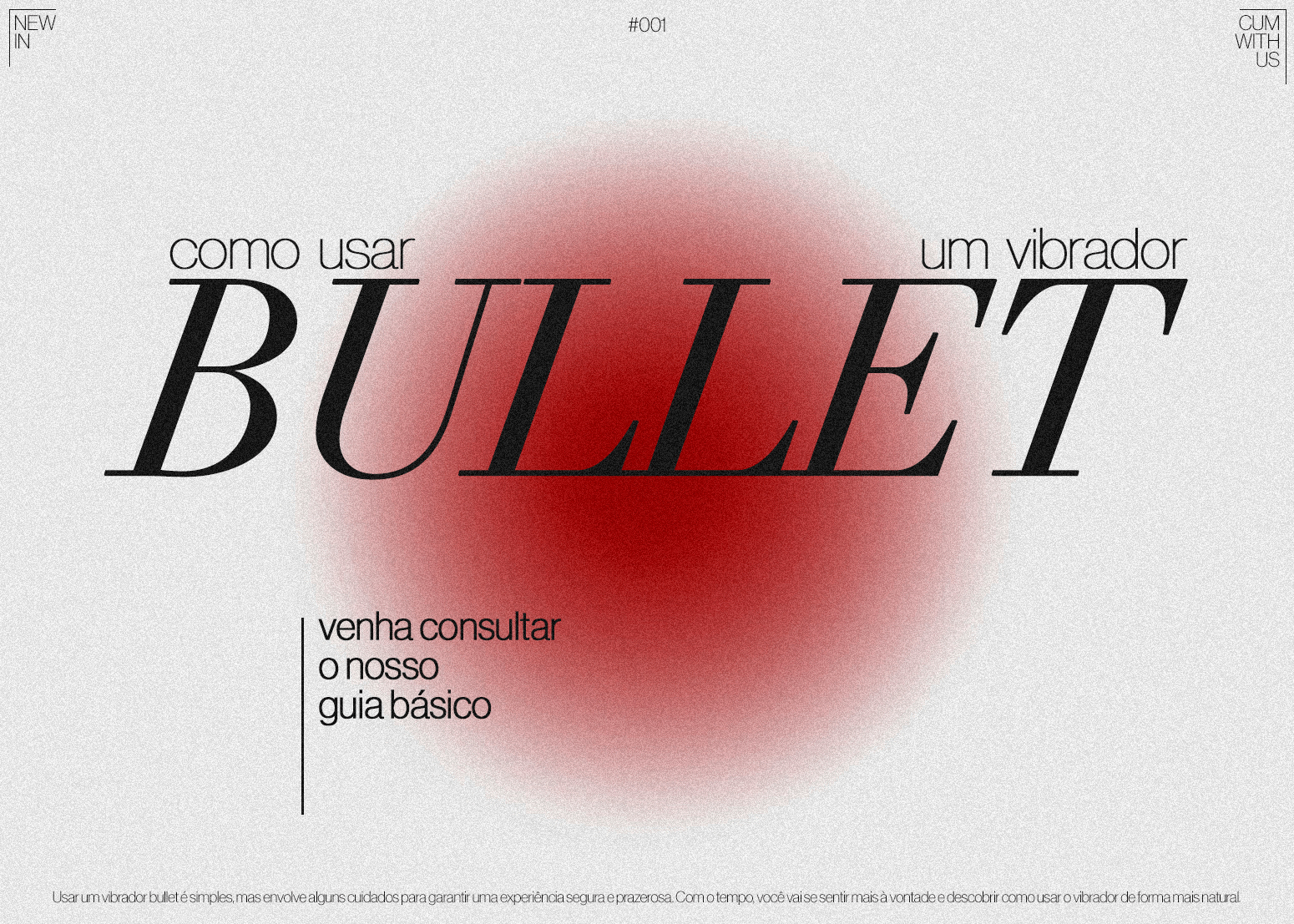 Como usar vibrador bullet? Dicas para aproveitar ao máximo