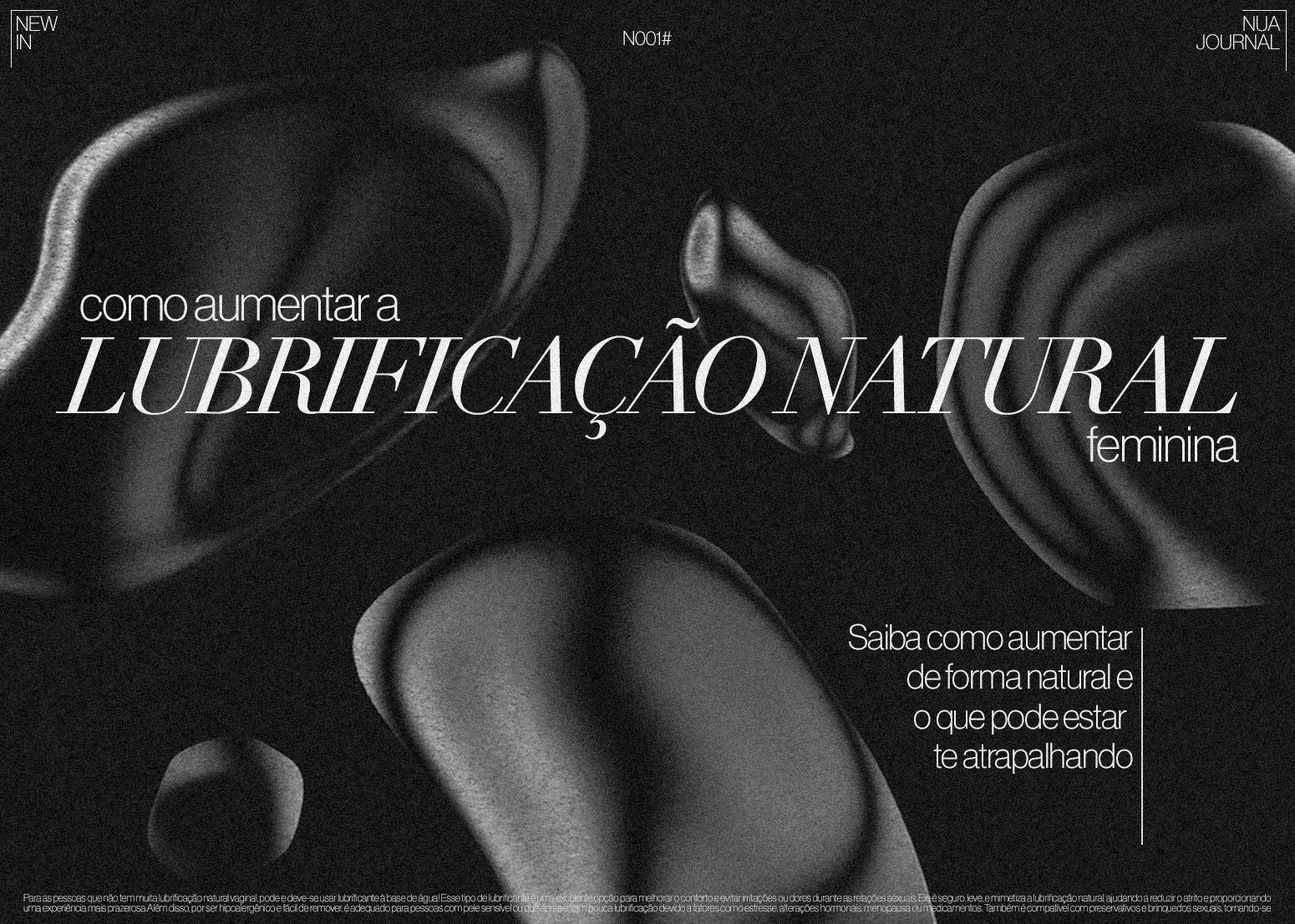 Como aumentar a lubrificação feminina naturalmente?