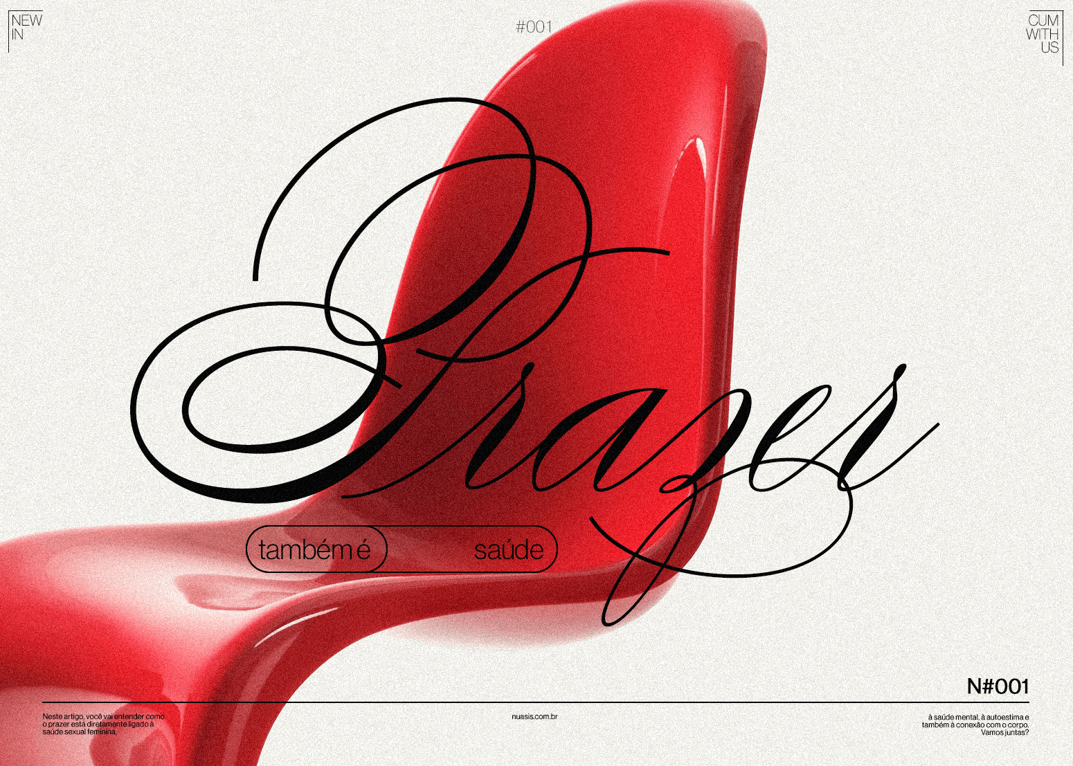 Prazer também é saúde!