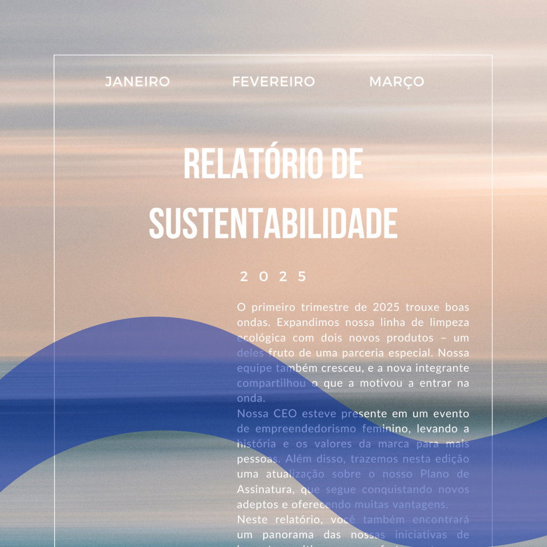 Imagem do post  Relatório Trimestral de Sustentabilidade 2025