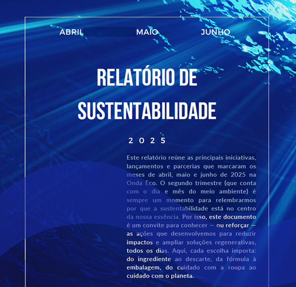 Imagem do post  Relatório Trimestral de Sustentabilidade 2025