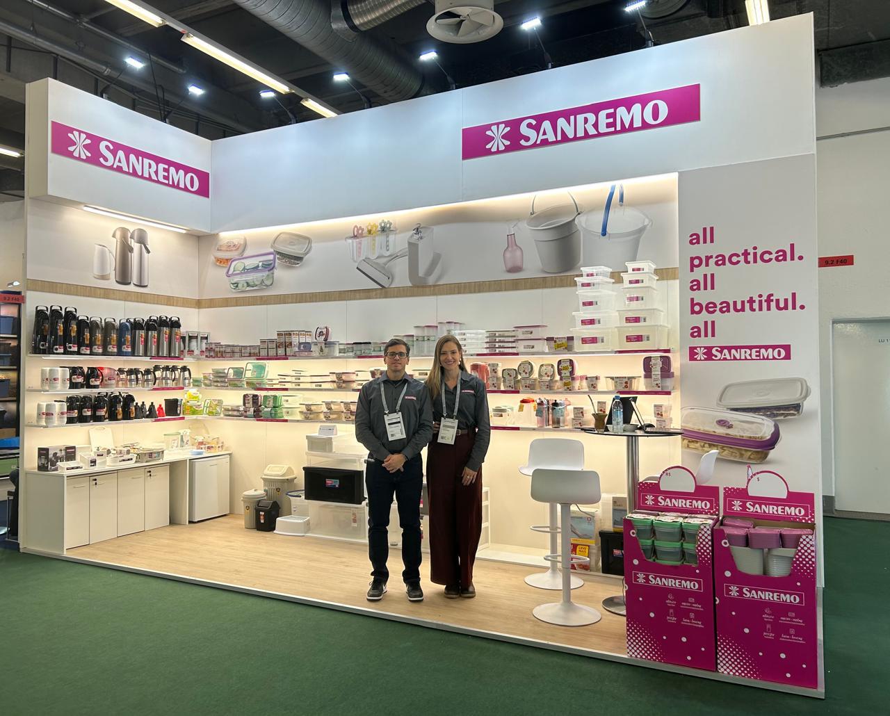Sanremo incrementa exportações a partir da Feira Ambiente 2026, na Alemanha