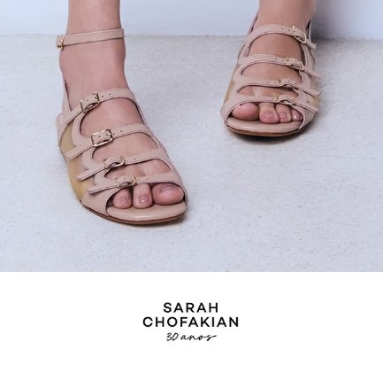Foto do post Sarah Chofakian: 30 Anos de História no calçado brasileiro