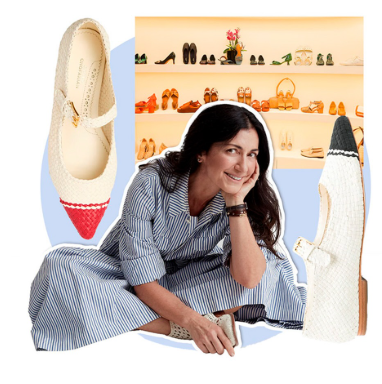 Foto do post Cores de sapatos que combinam com vestido azul