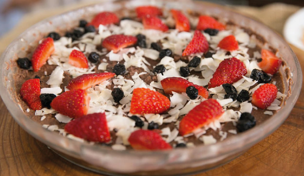 Imagem do post Torta Fria de Coco com Mousse de Cacau
