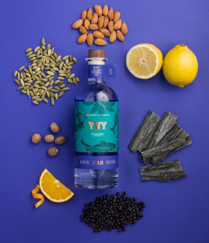 Alga Kombu é um dos ingredientes do Gin YVY Mar