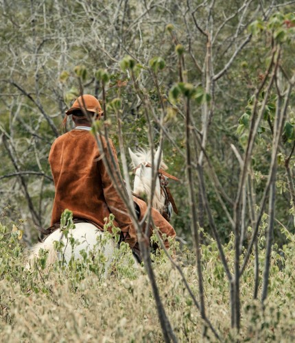 Seu Genivaldo durante a Expedição Territórios YVY Caatinga